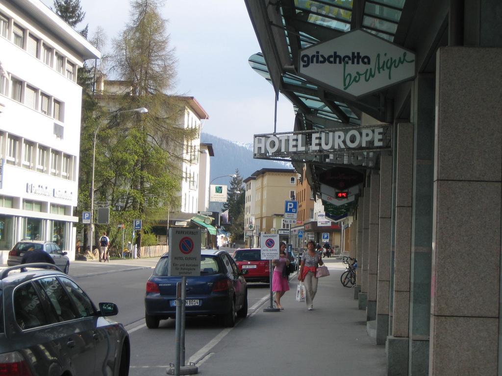 New Renovated Apartment In Center Of Davos Bagian luar foto